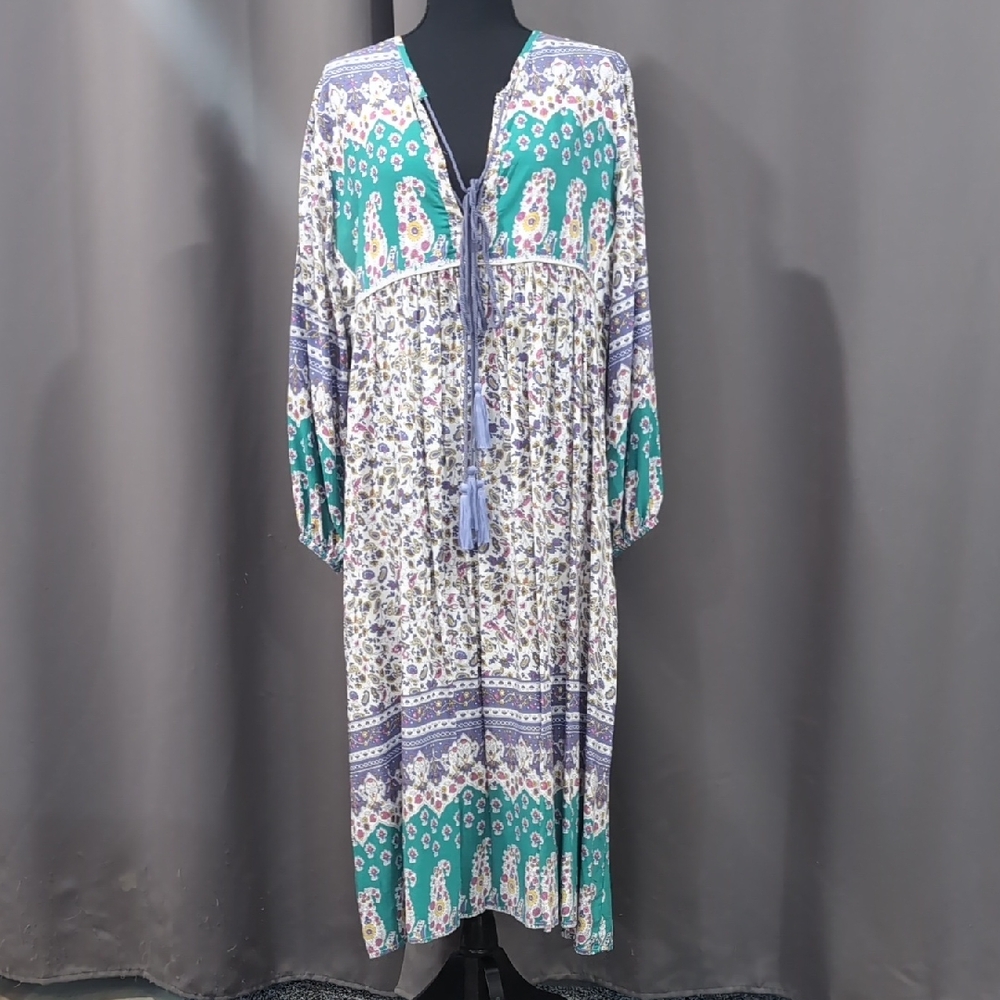 Bohemian Floral Maxi Dress